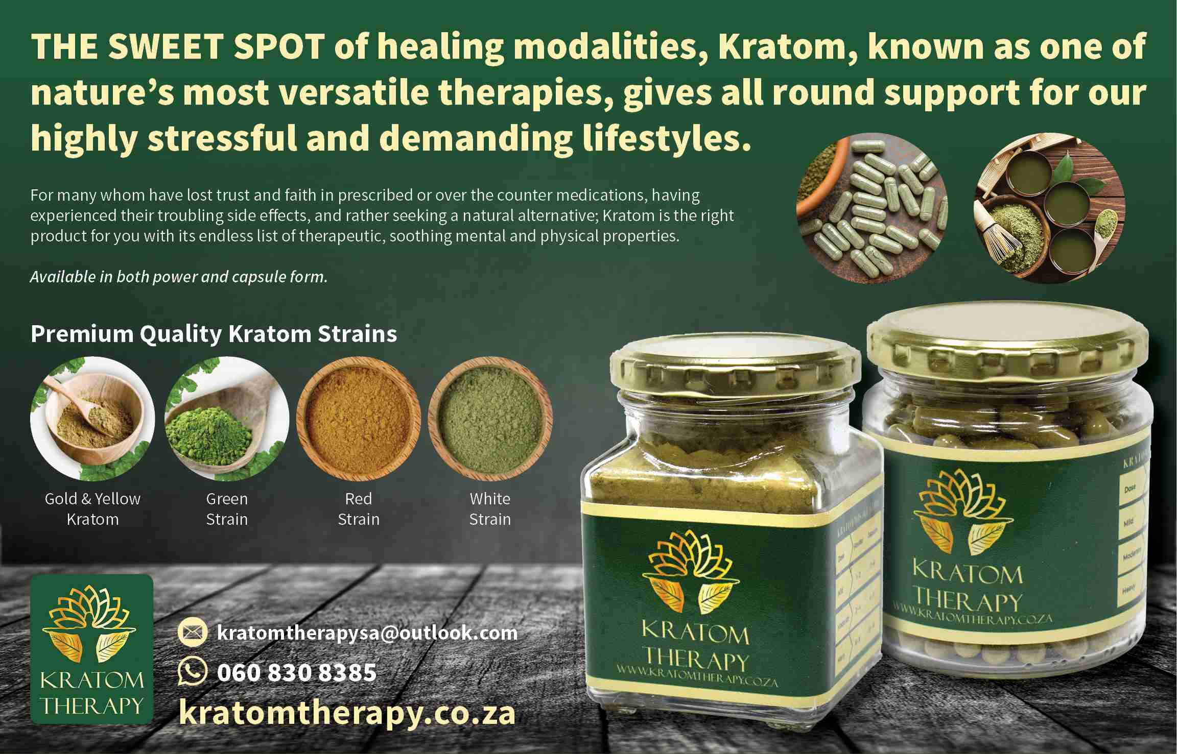 APPROVED Kratom Therapy - Half Landscape