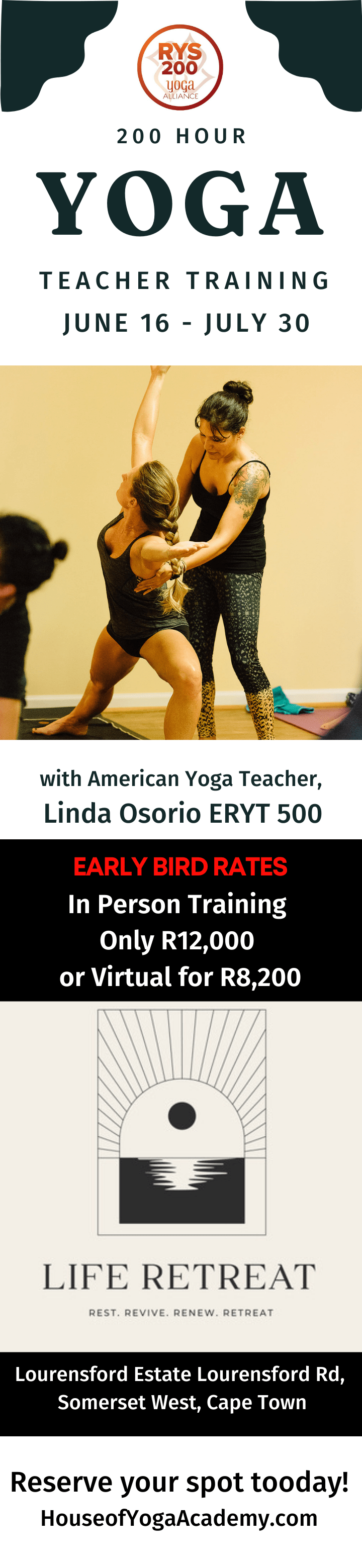 Yoga For Beginner Retractable Banner (6 × 26 in) (1)