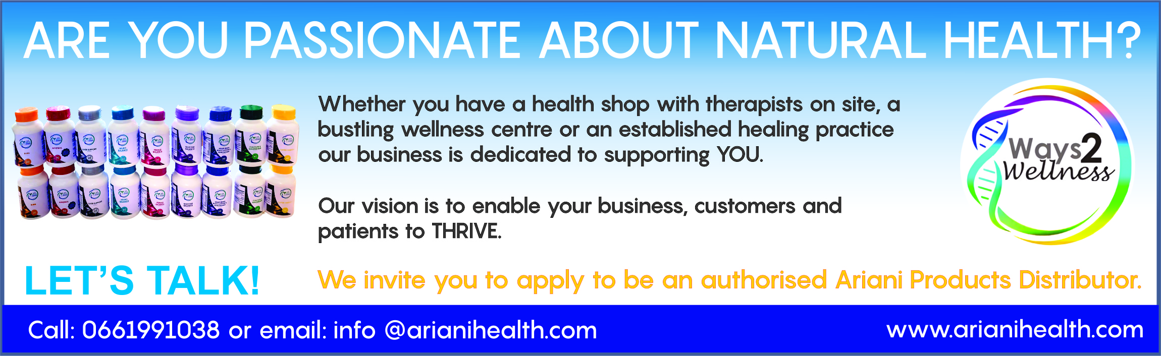 Arien Strip advert (6x19.5) Autumn 2024