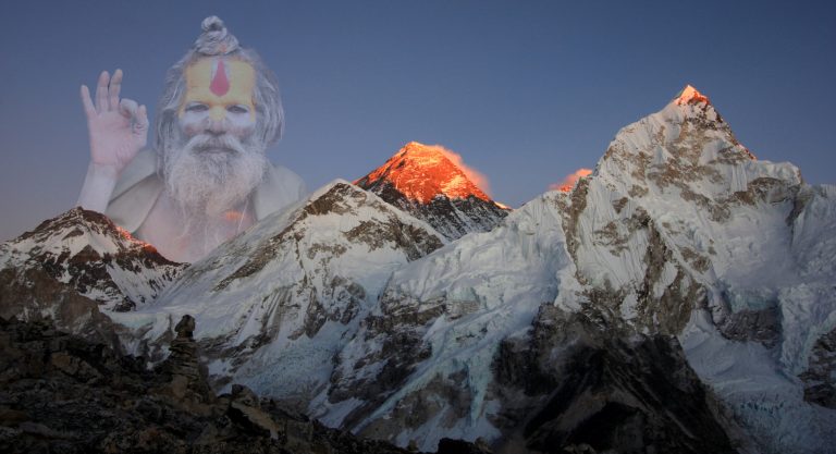 Touching the Divine Everest Lead Bacground Image